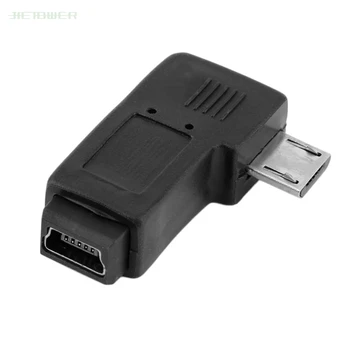 500pcs/lot Black 5Pin Female SB Mini To Micro 5Pin Male 90 Degree Angle Right Adapter Converter
500pcs/lot Black 5Pin Female SB Mini To Micro 5Pin Male 90 Degree Angle Right Adapter Converter