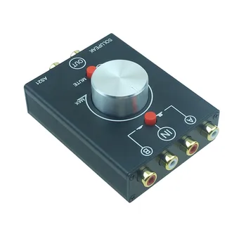 SOLUPEAK AS21 2 (1) in 1(2) Out RCA cable switcher Switch Stereo Audio Signal Source HiFi Input Selector Splitter Box for amp
SOLUPEAK AS21 2 (1) in 1(2) Out RCA cable switcher Switch Stereo Audio Signal Source HiFi Input Selector Splitter Box for amp