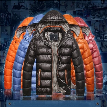 Winter New Fashion Men's Cotton Jacket Short Hooded Solid Color Coat Slim Warm Zipper Jackets For Men Autumn Male Padded Coats
Winter New Fashion Men's Cotton Jacket Short Hooded Solid Color Coat Slim Warm Zipper Jackets For Men Autumn Male Padded Coats