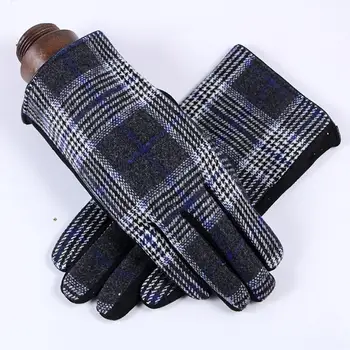 Winter outdoor Ski gloves high quality custom models symmetrical large cashmere houndstooth five fingers gloves touch screen
Winter outdoor Ski gloves high quality custom models symmetrical large cashmere houndstooth five fingers gloves touch screen