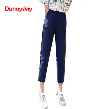 Women's Casual Harem Pants Summer Trousers 2020 Feet Straight Suit Pants Nine Point Pant Ankle-length Black Size XS-2XL
Women's Casual Harem Pants Summer Trousers 2020 Feet Straight Suit Pants Nine Point Pant Ankle-length Black Size XS-2XL