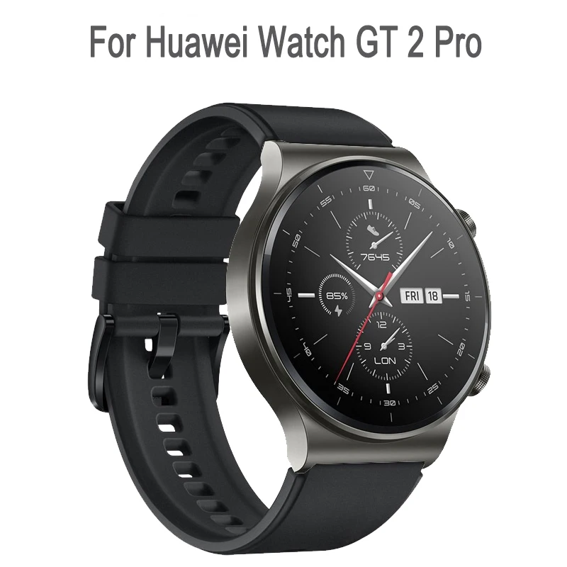 Band For Huawei Watch GT 2 Pro Strap Replaceable Silicone Wrist Strap For Huawei Watch GT2 Pro Accessories Silver buckle
Band For Huawei Watch GT 2 Pro Strap Replaceable Silicone Wrist Strap For Huawei Watch GT2 Pro Accessories Silver buckle