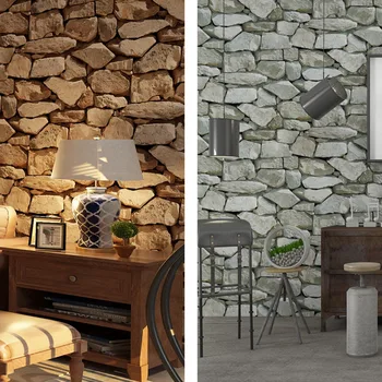 Retro Wallpaper 3D Imitation Rock Pattern Furniture Decorative Film Wall Stickers for Home Bedroom Living Room Dorm
Retro Wallpaper 3D Imitation Rock Pattern Furniture Decorative Film Wall Stickers for Home Bedroom Living Room Dorm