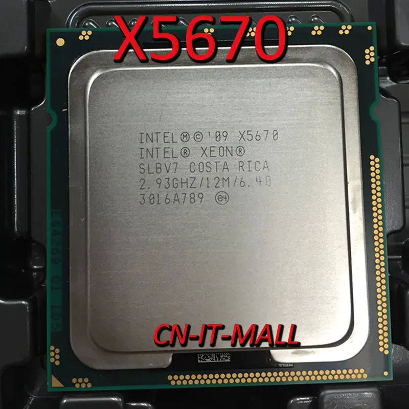 Intel Xeon X5670 CPU 2.93GHz 12M 6 Core 12 Threads LGA1366 Processor | Компьютеры и офис