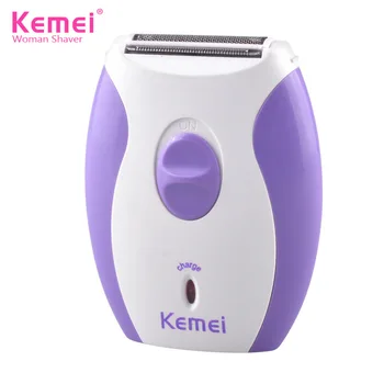 

Kemei Women Epilator Electric Shaver Hair Removal Hair Clipper Bikini Shaving Machine Trimmer Razor Depilation Tool D40