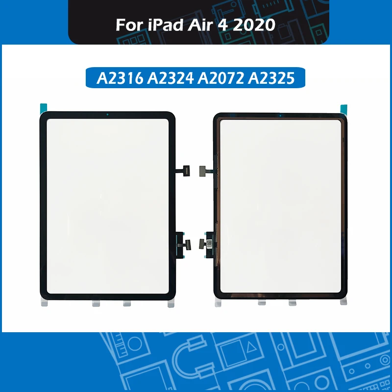 Black A2316 A2324 A2072 A2325 Touch screen Panel For iPad Air 4 Digitizer Panel Touchscreen Front Glass Replacement 2020
Black A2316 A2324 A2072 A2325 Touch screen Panel For iPad Air 4 Digitizer Panel Touchscreen Front Glass Replacement 2020