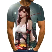 Cross-border Source Of New Anime Sexy Female Pattern Printing Loose Short Sleeves
Cross-border Source Of New Anime Sexy Female Pattern Printing Loose Short Sleeves