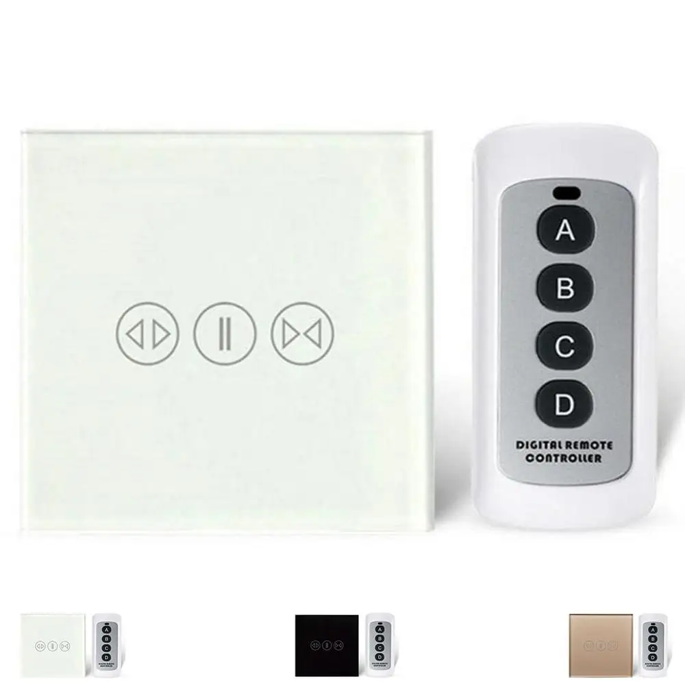 Smart Life Curtain Control Switch Remote Control Touch Sensor Switch for Electric Motorized Curtain Google Home Smart House
Smart Life Curtain Control Switch Remote Control Touch Sensor Switch for Electric Motorized Curtain Google Home Smart House