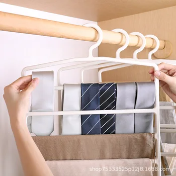 Wardrobe Pants Storage Useful Product Anti-Wrinkle Pant Rack Multilayer Pants Tie Storage Rack Household Multi-functional Pants
Wardrobe Pants Storage Useful Product Anti-Wrinkle Pant Rack Multilayer Pants Tie Storage Rack Household Multi-functional Pants