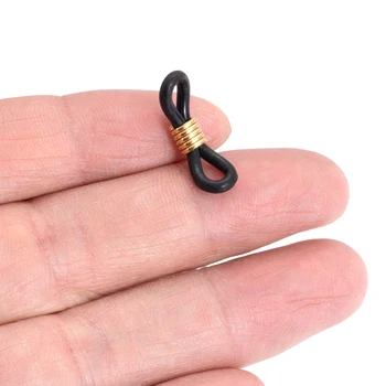 20pcs Stainle Steel Spring Ring Rubber Ends Clasps Eyeglasses Connectors for Chain Necklace
20pcs Stainle Steel Spring Ring Rubber Ends Clasps Eyeglasses Connectors for Chain Necklace