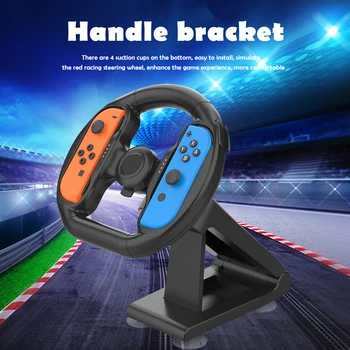 Controller Steering Wheel Attachment Racing Game with Joy Con Electronic Machine Game Parts for Nintendo Switch Racing Game NS
Controller Steering Wheel Attachment Racing Game with Joy Con Electronic Machine Game Parts for Nintendo Switch Racing Game NS