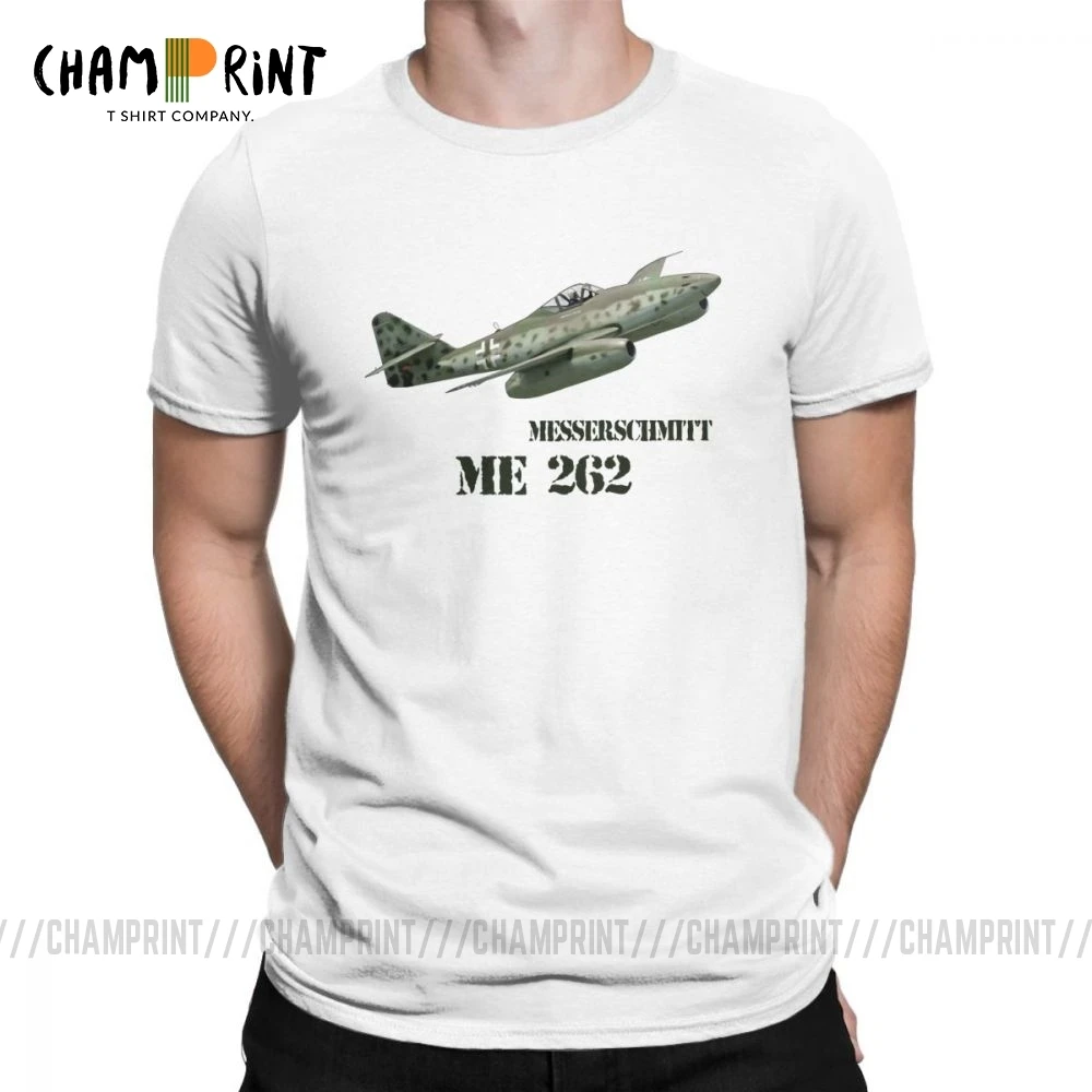 Wehrmacht Messerschmitt ME 262 T Shirts for Men Pure Cotton Novelty T-Shirt Round Collar Tees Short Sleeve Clothing Plus Size
Wehrmacht Messerschmitt ME 262 T Shirts for Men Pure Cotton Novelty T-Shirt Round Collar Tees Short Sleeve Clothing Plus Size