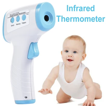 Forehead Ear Digital Termomete Infrared Temporal Thermometer Gun For Kids Adults Non-contact Temperature Measurement Device
Forehead Ear Digital Termomete Infrared Temporal Thermometer Gun For Kids Adults Non-contact Temperature Measurement Device