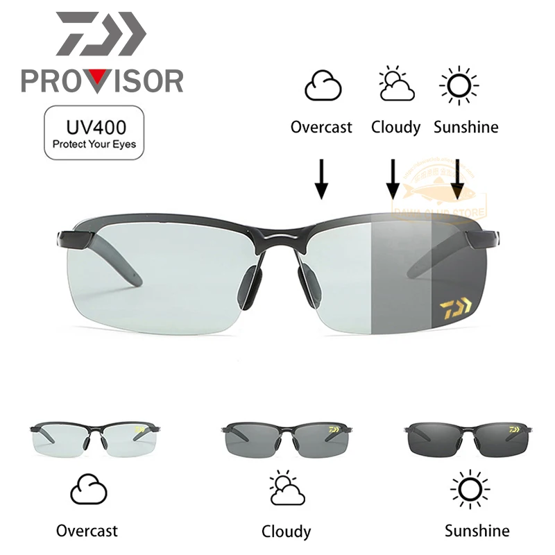 2020 DAWA Fishing Glasses Photochromic Polarized Sunglasses Eyewear Men Windproof UV400 Sun Glasses DAIWA Discolored Sunglasses
2020 DAWA Fishing Glasses Photochromic Polarized Sunglasses Eyewear Men Windproof UV400 Sun Glasses DAIWA Discolored Sunglasses