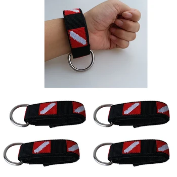 4pcs Adjustable Scuba Diving Wrist Strap Lanyard Hanging Strap Band D-Ring 
4pcs Adjustable Scuba Diving Wrist Strap Lanyard Hanging Strap Band D-Ring