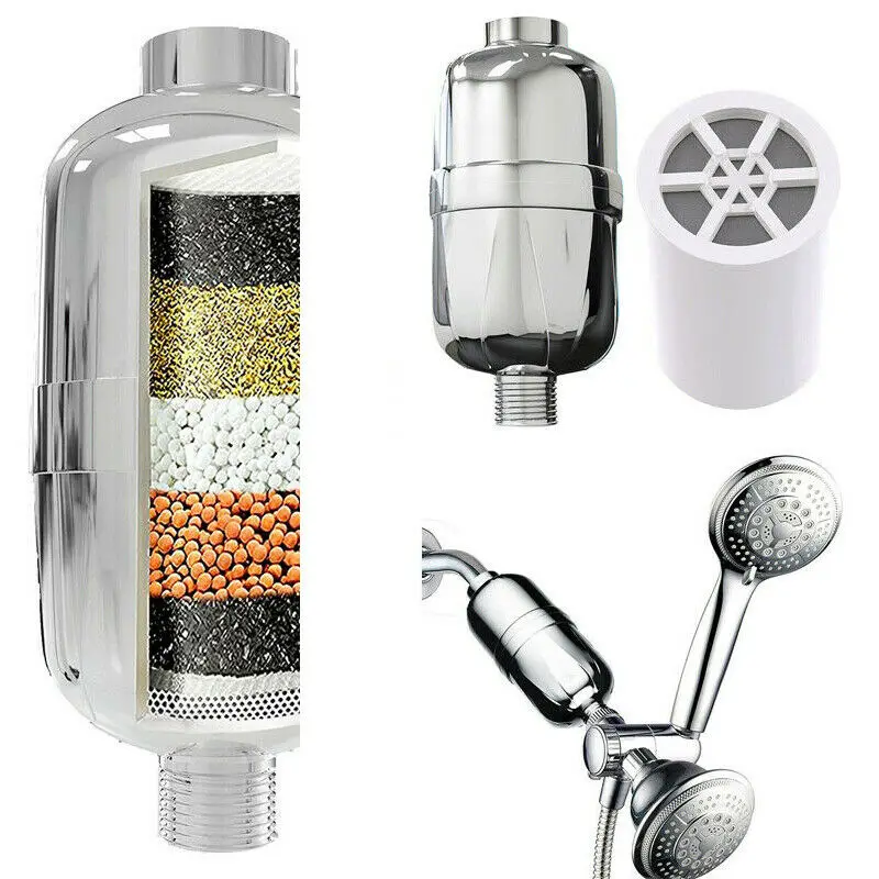 High Pressure Water Saving Shower Head Filter Wand with Citrus Smell Vitamin C Remove Chlorine Softens Hard Water For Beauty
High Pressure Water Saving Shower Head Filter Wand with Citrus Smell Vitamin C Remove Chlorine Softens Hard Water For Beauty
