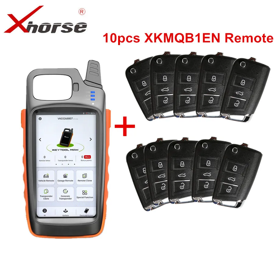 XHORSE VVDI ключевой инструмент MAX пульт дистанционного управления и чип генератор с 10
