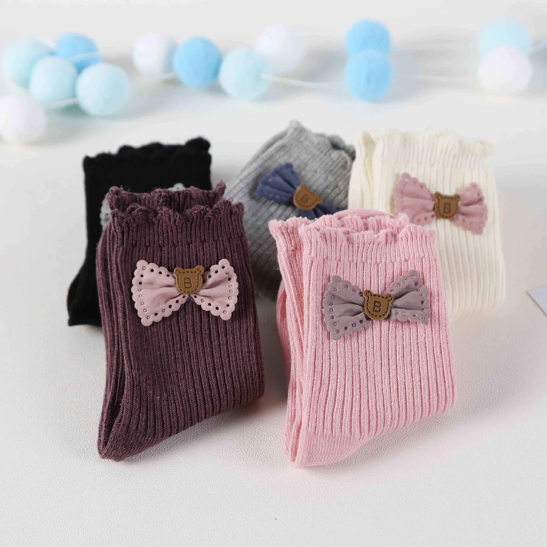 2018 Autumn And Winter New Style Children's Socks Cute Sweet Princess Style Double Needles Butterfly Girl's Tube Socks
2018 Autumn And Winter New Style Children's Socks Cute Sweet Princess Style Double Needles Butterfly Girl's Tube Socks