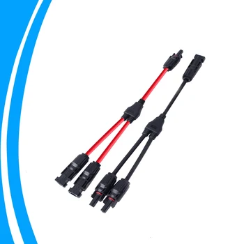 A Pair of 20A Waterproof Solar Panel Solar Connector IP67 4mm Solar Panel Adaptor Cable with Female and Male Connectors
A Pair of 20A Waterproof Solar Panel Solar Connector IP67 4mm Solar Panel Adaptor Cable with Female and Male Connectors
