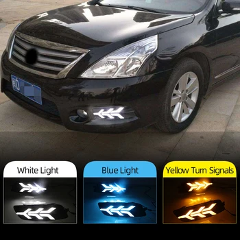 Car Flashing 1 Set LED Daytime Running Light Dynamic Turn Yellow Signal Car DRL Fog Lamp For NISSAN Teana 2011 2012
Car Flashing 1 Set LED Daytime Running Light Dynamic Turn Yellow Signal Car DRL Fog Lamp For NISSAN Teana 2011 2012