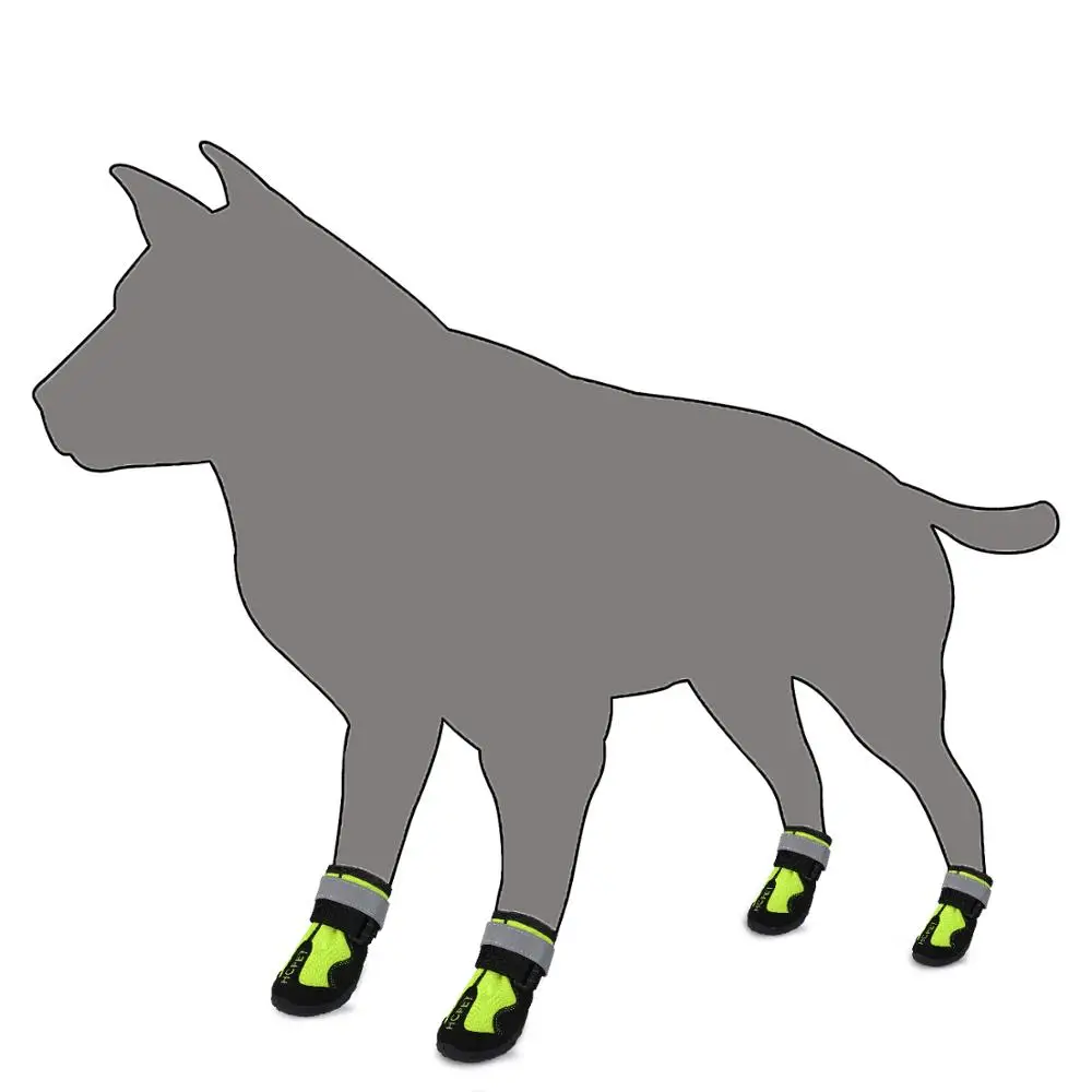 4PCS Pet shoes Non-slip Waterproof boots Reflective Velcro outdoor resistant and Warm four seasons shoes for medium to large dog
4PCS Pet shoes Non-slip Waterproof boots Reflective Velcro outdoor resistant and Warm four seasons shoes for medium to large dog