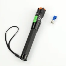 Visual Fault Locator 30KM 30mW Fiber Optic Cable Tester Red Laser Light Pen Detector with FC-LC Adapter for SC/FC/ST/LC Connecto
Visual Fault Locator 30KM 30mW Fiber Optic Cable Tester Red Laser Light Pen Detector with FC-LC Adapter for SC/FC/ST/LC Connecto