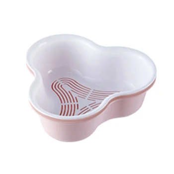 Double-layer Vegetable Drainer Household Fruit Drain Basket Multi-function Washing Bowl Kitchen Accessories HUG-Deals
Double-layer Vegetable Drainer Household Fruit Drain Basket Multi-function Washing Bowl Kitchen Accessories HUG-Deals