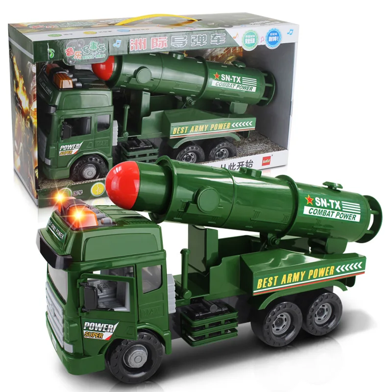 Yue Fei 1886 LEFEI Large Size Educational Early Education Model Music Intercontinental Missile Car Tank Military Model Toy
Yue Fei 1886 LEFEI Large Size Educational Early Education Model Music Intercontinental Missile Car Tank Military Model Toy