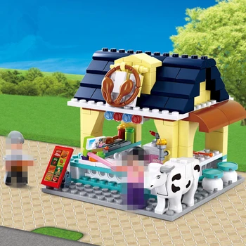 225PCS Girl Friends BBQ Restaurant Shop Model Building Blocks DIY Classic Creative Educational Bricks Toys For Children Kid Gift 
225PCS Girl Friends BBQ Restaurant Shop Model Building Blocks DIY Classic Creative Educational Bricks Toys For Children Kid Gift