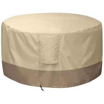 Fire Pit Cover Round-210D Oxford Cloth Heavy Duty Patio Outdoor Fire Pit Table Cover Round Waterproof Fits for 34/35/36 Inch Fir 
Fire Pit Cover Round-210D Oxford Cloth Heavy Duty Patio Outdoor Fire Pit Table Cover Round Waterproof Fits for 34/35/36 Inch Fir