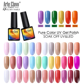 Arte Clavo 8ml UV Gel Nail Polish LED Nail Art Varnish Hybrid Soak Off Gel Varnishes Lucky Nail Base Coat Gel Polish Top Coat
Arte Clavo 8ml UV Gel Nail Polish LED Nail Art Varnish Hybrid Soak Off Gel Varnishes Lucky Nail Base Coat Gel Polish Top Coat