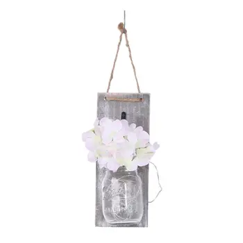 Rustic DIY Mason Jar Bottle Flower LED Fairy String Light Wall Sconces Lamp for Home Wedding Decoration
Rustic DIY Mason Jar Bottle Flower LED Fairy String Light Wall Sconces Lamp for Home Wedding Decoration