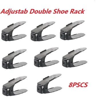 8pcs Adjustab Double Shoe Organizer Modern Cleaning Shoes Storage Shoe Rack Plastic Living Shoes Organizers Shoebox Stand Shelf
8pcs Adjustab Double Shoe Organizer Modern Cleaning Shoes Storage Shoe Rack Plastic Living Shoes Organizers Shoebox Stand Shelf