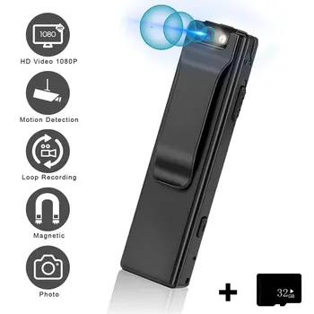 Willkey A3 Mini Digital Camera HD Flashlight Micro Cam Magnetic Body Camera Motion Detection Snapshot Loop Recording Camcorder
Willkey A3 Mini Digital Camera HD Flashlight Micro Cam Magnetic Body Camera Motion Detection Snapshot Loop Recording Camcorder