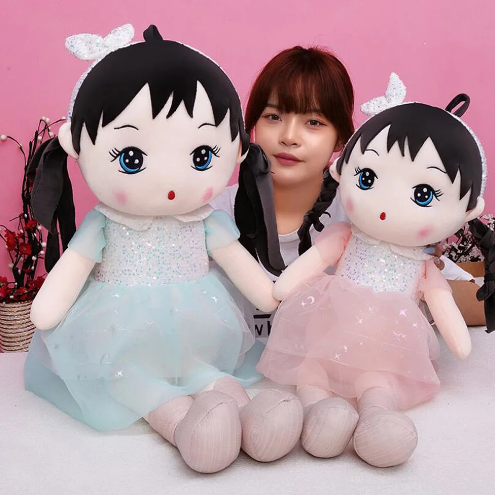 Cute Veil Princess Bed Doll Children Plush Stuffed Toy For Girl Birthday Christmas Gift
Cute Veil Princess Bed Doll Children Plush Stuffed Toy For Girl Birthday Christmas Gift