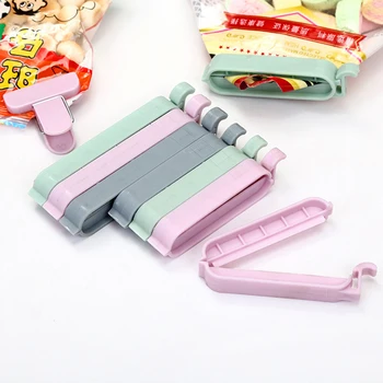 12Pcs/Set Plastic Sealing Clips Food Bag Clip Sealer Snack Fresh Food Storage Bag Clips Kitchen Mini Vacuum Sealer Kitchen Tools
12Pcs/Set Plastic Sealing Clips Food Bag Clip Sealer Snack Fresh Food Storage Bag Clips Kitchen Mini Vacuum Sealer Kitchen Tools