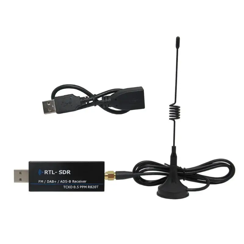 1Set Black RTL2832u RTL SDR Wireless Radio Receiver R820t2 USB RTL-SDR Dongle with SMA Antenna
1Set Black RTL2832u RTL SDR Wireless Radio Receiver R820t2 USB RTL-SDR Dongle with SMA Antenna