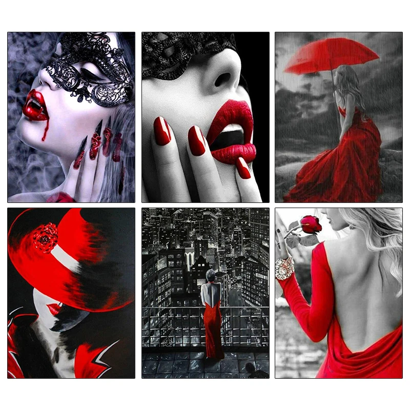 5D Diamond Pattern Rhinestone Needlework Diy Diamond Painting Cross Stitch"Red beauty umbrella scenery"Diamond Embroidery
5D Diamond Pattern Rhinestone Needlework Diy Diamond Painting Cross Stitch"Red beauty umbrella scenery"Diamond Embroidery