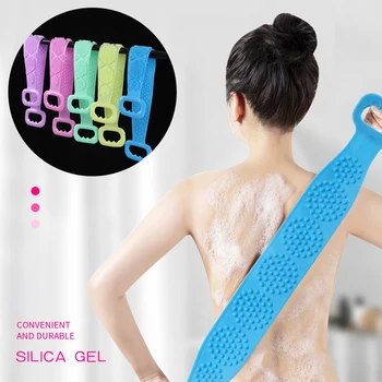 Silicone Brushes Bath Towels Rubbing Back Mud Peeling Body Massage Shower Extended Scrubber Skin Clean Shower Brushes
Silicone Brushes Bath Towels Rubbing Back Mud Peeling Body Massage Shower Extended Scrubber Skin Clean Shower Brushes