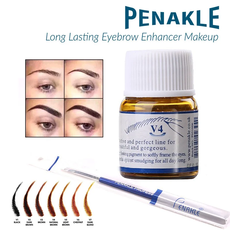 Germany Penakle Long Lasting Eyebrow Tattoo Makeup Waterproof & Sweat Proof Temporary Eyebrow Enhancer Set with Original Brush
Germany Penakle Long Lasting Eyebrow Tattoo Makeup Waterproof & Sweat Proof Temporary Eyebrow Enhancer Set with Original Brush