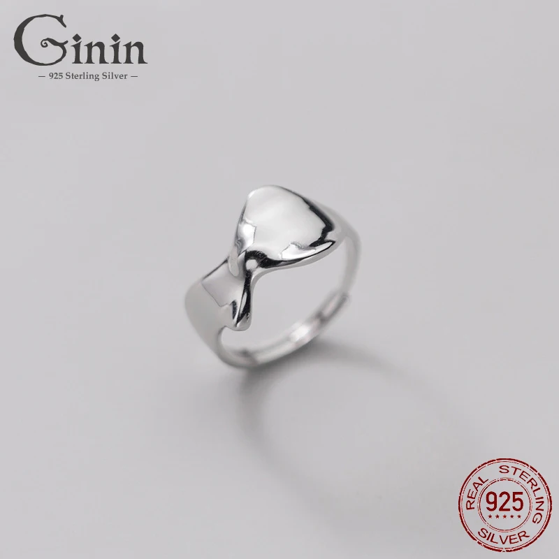 Ginin Pure 925 Sterling Silver French Irregular Glossy Lumpy Ring for Women and Men Elegant Wavy Vintage Ring Jewelry Party Gift
Ginin Pure 925 Sterling Silver French Irregular Glossy Lumpy Ring for Women and Men Elegant Wavy Vintage Ring Jewelry Party Gift