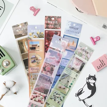 1 Roll Kawaii Washi Tape Cute Matte Pet Translucent Masking Tape Natural Scenery Pattern Diary Journal Stickers Scrapbooking
1 Roll Kawaii Washi Tape Cute Matte Pet Translucent Masking Tape Natural Scenery Pattern Diary Journal Stickers Scrapbooking