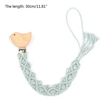 Baby Teething Pacifier Chain Cotton Rope Woven Chewable Soother Nipple Holder H37A
Baby Teething Pacifier Chain Cotton Rope Woven Chewable Soother Nipple Holder H37A