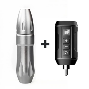 New Powerful Rotary Tattoo Machine Pen With 1800mA/h Battery Capacity Wireless Tattoo Mini Wireless Power Tattoo Kit
New Powerful Rotary Tattoo Machine Pen With 1800mA/h Battery Capacity Wireless Tattoo Mini Wireless Power Tattoo Kit