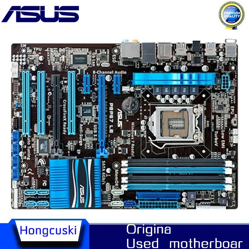 Для ASUS P8P67 LE P67 оригинальная материнская плата DDR3 LGA 1155 платы 32 Гб USB2,0 USB3.0 SATA3.0 настольная материнская плата
Для ASUS P8P67 LE P67 оригинальная материнская плата DDR3 LGA 1155 платы 32 Гб USB2,0 USB3.0 SATA3.0 настольная материнская плата