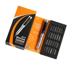 ES15 Mini Precision Cordless Electric Screwdriver Smart Motion Control USB Power Screwdriver with 16pcs 4mm Bit Set LED Lights
ES15 Mini Precision Cordless Electric Screwdriver Smart Motion Control USB Power Screwdriver with 16pcs 4mm Bit Set LED Lights