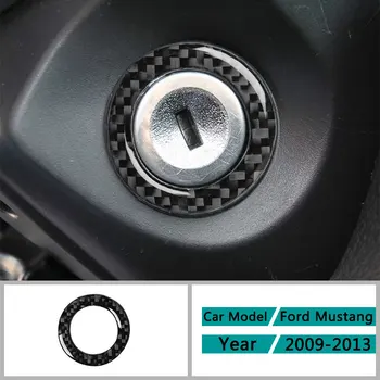 Carbon Fiber Car Accessories Interior Engine Start Stop Ignition Cover Trim Key Ring Trim Stickers For Ford Mustang 2009-2013
Carbon Fiber Car Accessories Interior Engine Start Stop Ignition Cover Trim Key Ring Trim Stickers For Ford Mustang 2009-2013