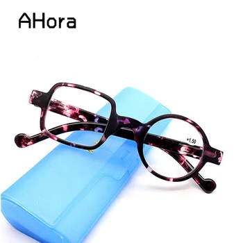 Ahora Retro Leopard Print Reading Glasses Men Women Irregular Round&Square Frame Eyeglasses for Presbyopia Diopter +1 1.5 2 2.5
Ahora Retro Leopard Print Reading Glasses Men Women Irregular Round&Square Frame Eyeglasses for Presbyopia Diopter +1 1.5 2 2.5