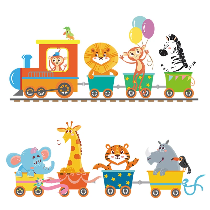 Three Ratels QMH29 Animal travel Fun stickers for children's bedroom Decorative decals for preschool education places 
Three Ratels QMH29 Animal travel Fun stickers for children's bedroom Decorative decals for preschool education places