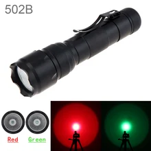 SecurityIng Flashlight Red / Green Light Zoom High Power Handheld LED Torch Use18650 Battery for Hunting Outdoor Instrument
SecurityIng Flashlight Red / Green Light Zoom High Power Handheld LED Torch Use18650 Battery for Hunting Outdoor Instrument